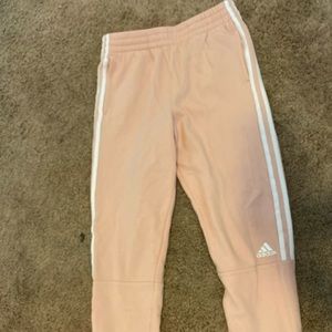 Adidas sweatpants pink color boys size L